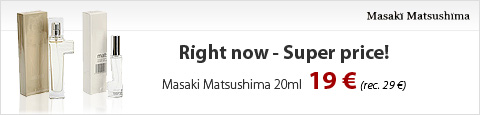 Masaki Matsushima edp 20ml 19€