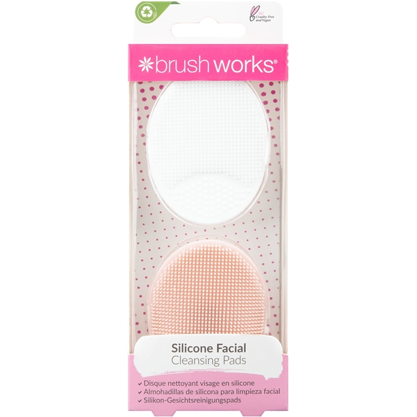 Brushworks Silicone Cleansing Pads (Picture 1 of 2)