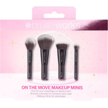 Brushworks On The Move Makeup Minis Set 1 set
