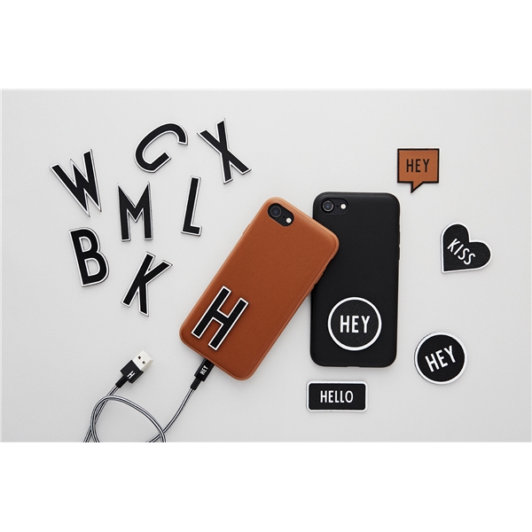 Design Letters MyCover iPhone X/XS Black (Picture 2 of 2)
