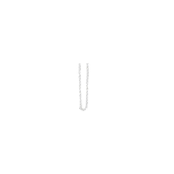Design Letters Necklace Chain 45 cm Silver (Picture 1 of 2)