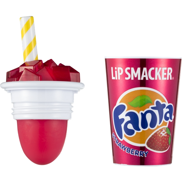 Lip Smacker Fanta Strawberry Cup Lip Balm (Picture 2 of 2)