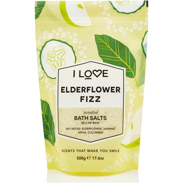 Elderflower Fizz Scented Bath Salts