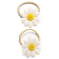09034 Fantasy Flower White Hair Elastic