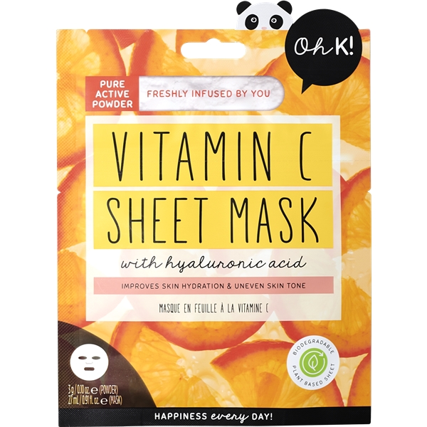 Oh K! Vitamin C Sheet Mask (Picture 1 of 2)