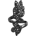 Winter Party Leaves Ring