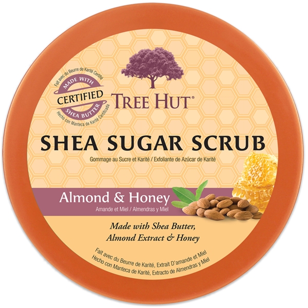 Tree Hut Shea Sugar Scrub Almond & Honey (Picture 2 of 2)