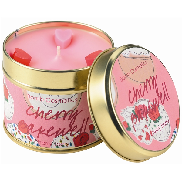 Tin Candle Cherry Bakewell - Cherry Berry