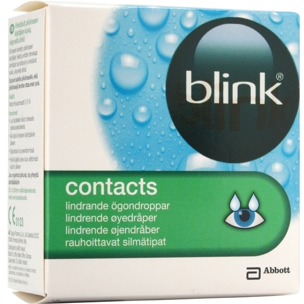 Blink Contacts Eye Drops 1x20 pc (Picture 2 of 2)