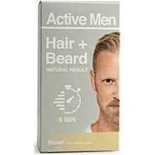 Active Men Hair + Beard Color 1 set Blond