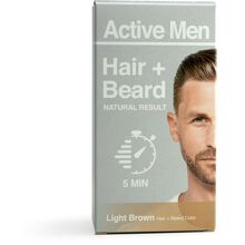 Active Men Hair + Beard Color 1 set Light Brown