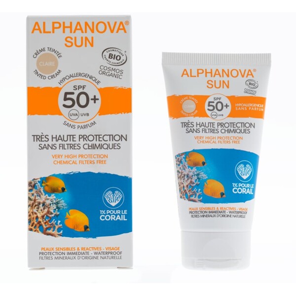 Alphanova Sun Spf 50+ Tinted Cream (Picture 1 of 3)