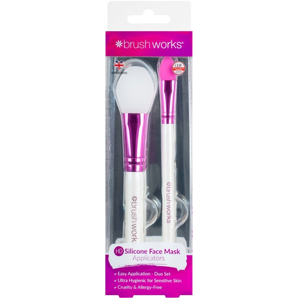 Brushworks Silicone Face Mask Applicators