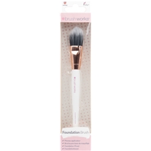 Brushworks Foundation Brush - Pink & Gold