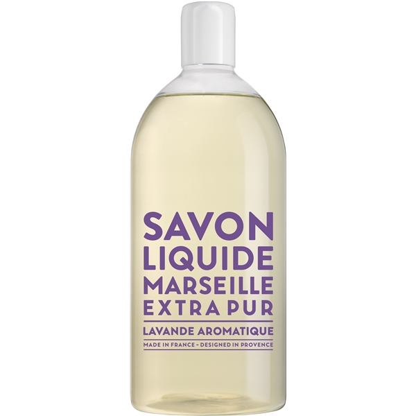 Liquid Marseille Soap Refill Aromatic Lavender (Picture 1 of 3)