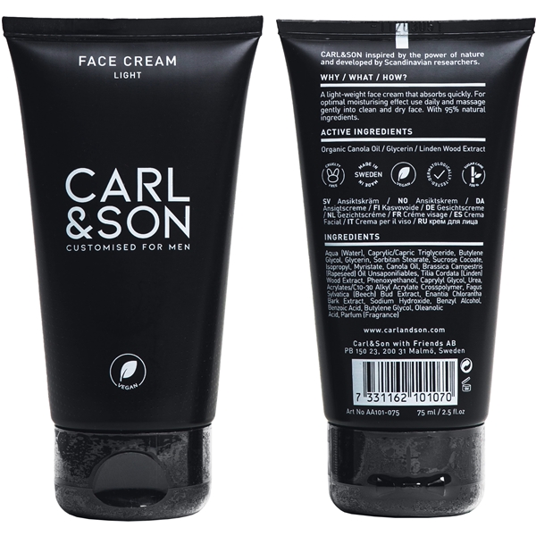 Carl&Son Face Cream Light (Picture 2 of 2)