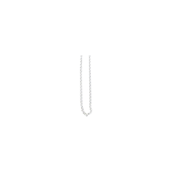Design Letters Necklace Chain 60 cm Silver (Picture 1 of 2)