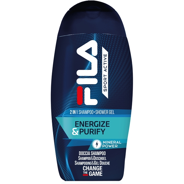 FILA Energize & Purify 2in1 Shampoo & Shower Gel