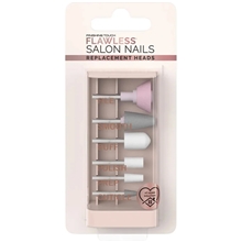 1 set - Flawless Salon Nails Replacement Heads