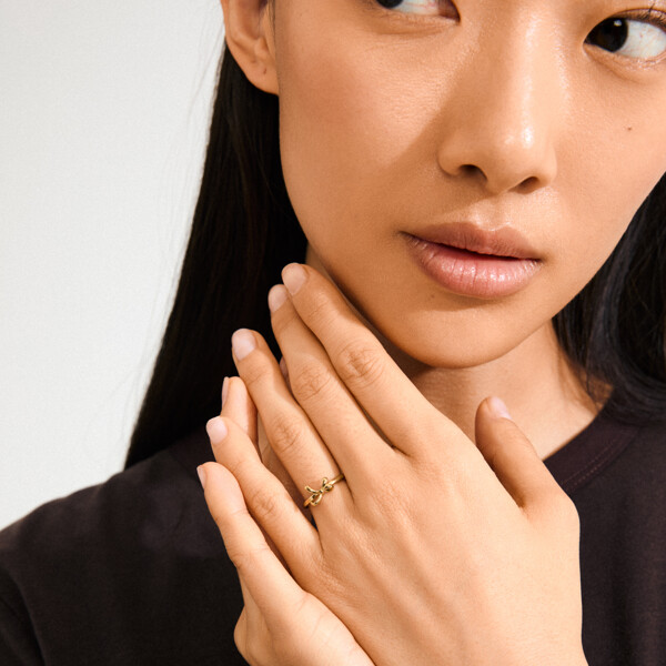 63253-2014 Lulu Bow Stack Ring (Picture 2 of 3)