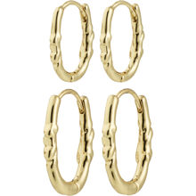 13254-2053 SENSE Hoop Earrings 2-In-1 Set 1 set