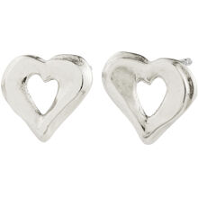 26261-6003 Iris Stud Earrings Silver Plated 1 set