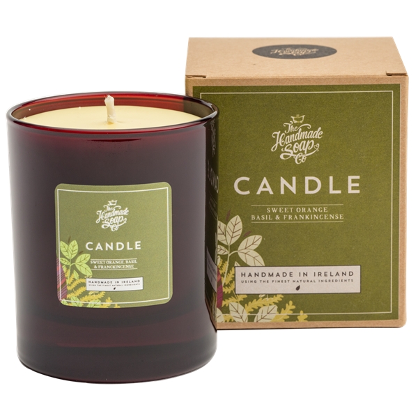Candle Sweet Orange, Basil & Frankinsence (Picture 1 of 2)