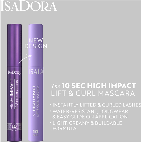 IsaDora The 10 sec High Impact Lift & Curl Mascara (Picture 5 of 8)