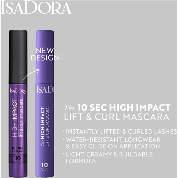 IsaDora The 10 sec High Impact Lift & Curl Mascara (Picture 5 of 8)