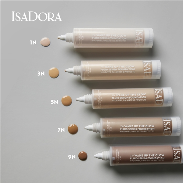 IsaDora The Wake Up the Glow Fluid Foundation (Picture 6 of 6)