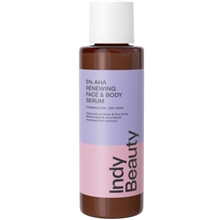 100 ml - Indy Beauty 5% AHA Renewing Face & Body Serum