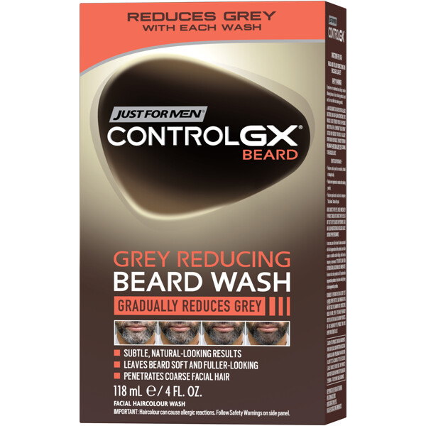 Just For Men Control GX Grey Reducing Beard Wash (Picture 1 of 4)