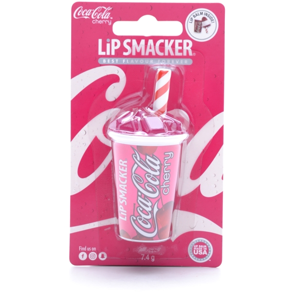 Lip Smacker Cherry Coke Cup Lip Balm (Picture 1 of 2)