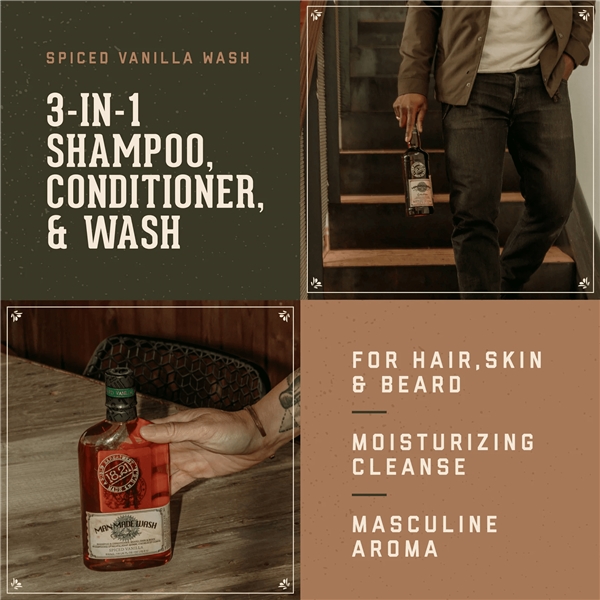 18.21 Man Made Spiced Vanilla Man Made Wash (Picture 2 of 4)
