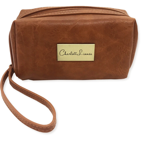 Brown Zircon Casual Makeup Bag (Picture 1 of 7)