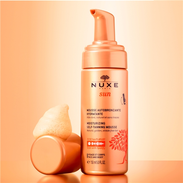 NUXE Sun Moisturizing Self Tanning Mousse (Picture 2 of 8)
