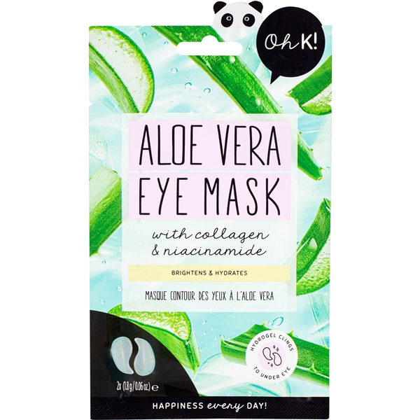 Oh K! Aloe Vera Eye Mask with Collagen (Picture 1 of 4)