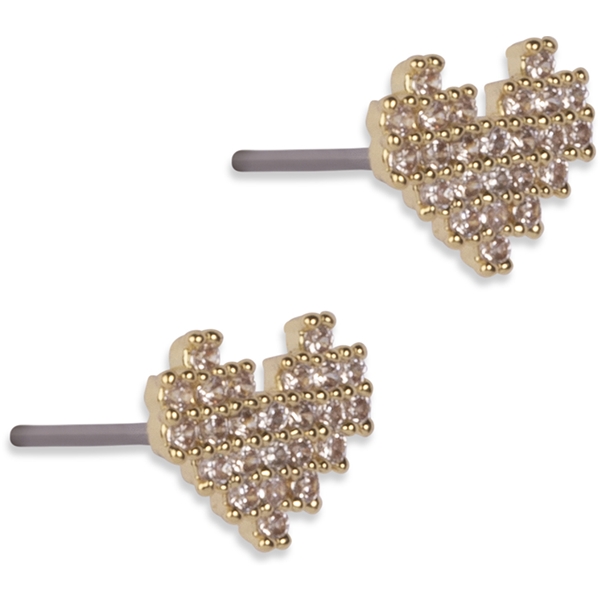 96347-07 Love Heart Earrings (Picture 1 of 3)