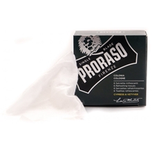 6 each/packet - Proraso Refreshing Beard Tissue Cypress Vetiver