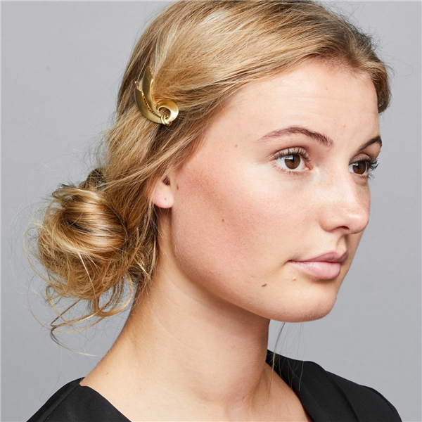 Basilia Hair Clip Gold (Picture 2 of 2)