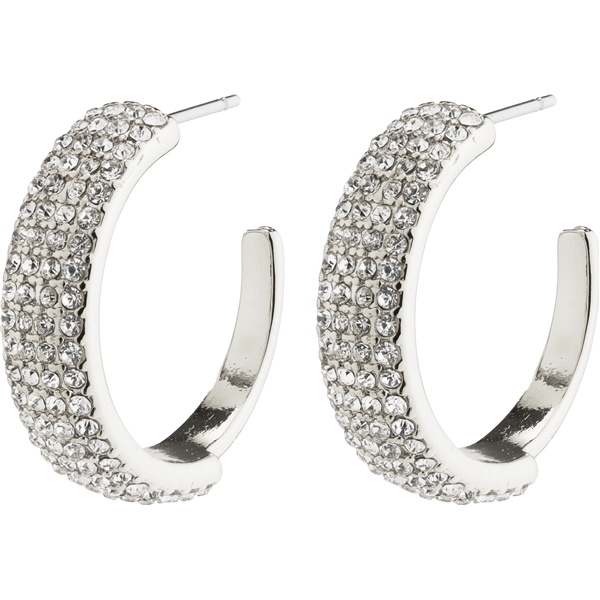 26234-6043 ASPEN Crystal Hoops (Picture 1 of 3)