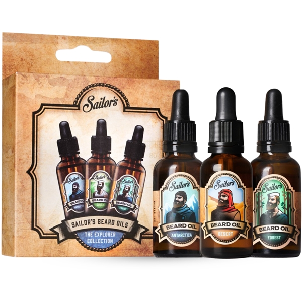 Sailor's Beard Oils - The Explorer Collection (Picture 1 of 3)