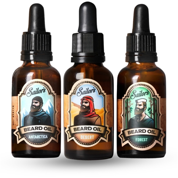 Sailor's Beard Oils - The Explorer Collection (Picture 2 of 3)