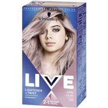 1 set - No. 104 Cool Lilac - Live Color