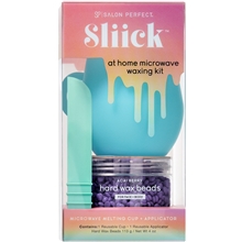 1 set - Sliick At Home Microwave Waxing Kit