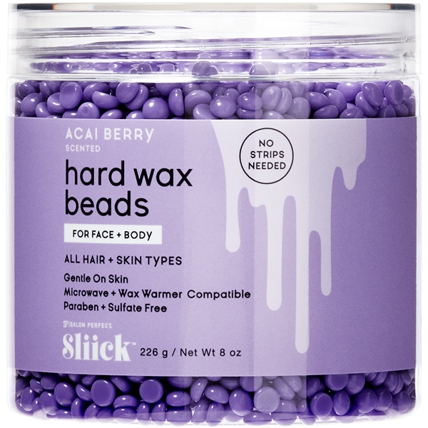 Sliick Hard Wax Beads - Acai Berry (Picture 1 of 6)