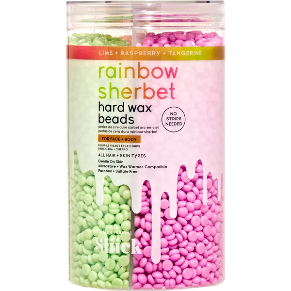 Sliick Hard Wax Beads - Rainbow Sherbet (Picture 1 of 6)