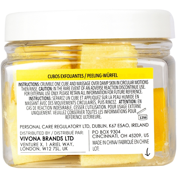 Chamomile & Ylang Ylang Exfoliating Cubes (Picture 3 of 3)