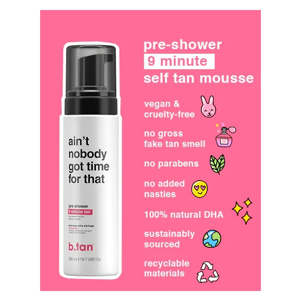 Ain't Nobody Got Time For That Pre-Shower Mousse (Picture 2 of 5)
