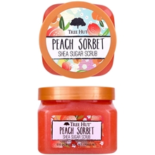 510 gram - Tree Hut Shea Sugar Scrub Peach Sorbet